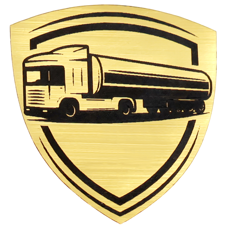 Шильд-наклейка транспорт, Золотой-0