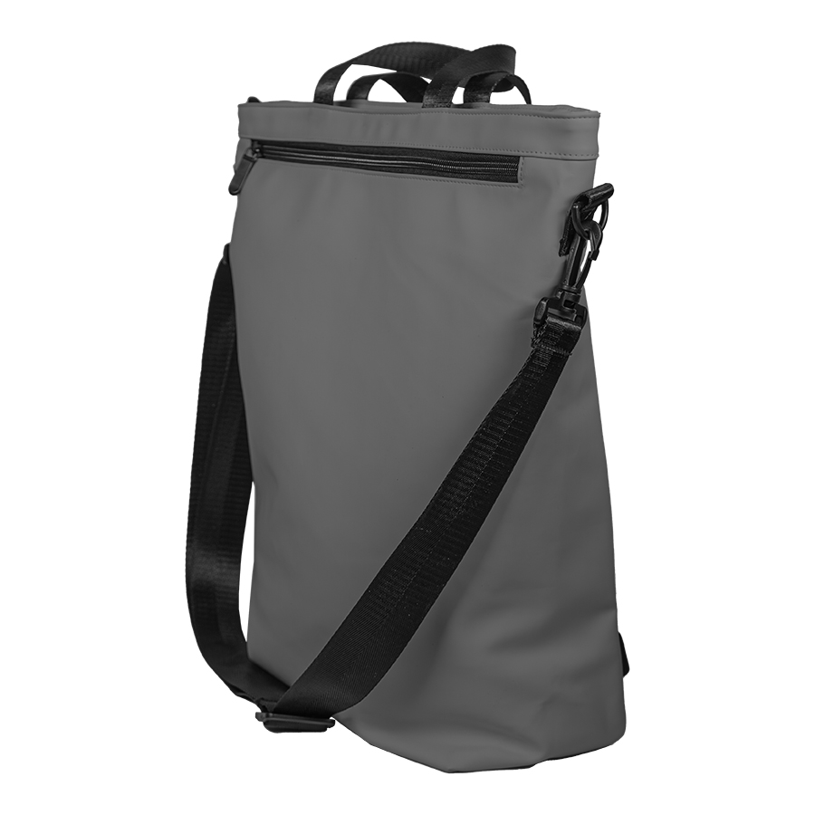 Рюкзак "Shop", серый, 42 х 39 х 13 см, 100% полиуретан, серый-1