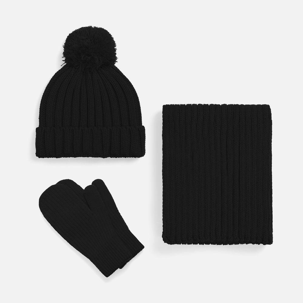 Шапка HappyGo, черная-6