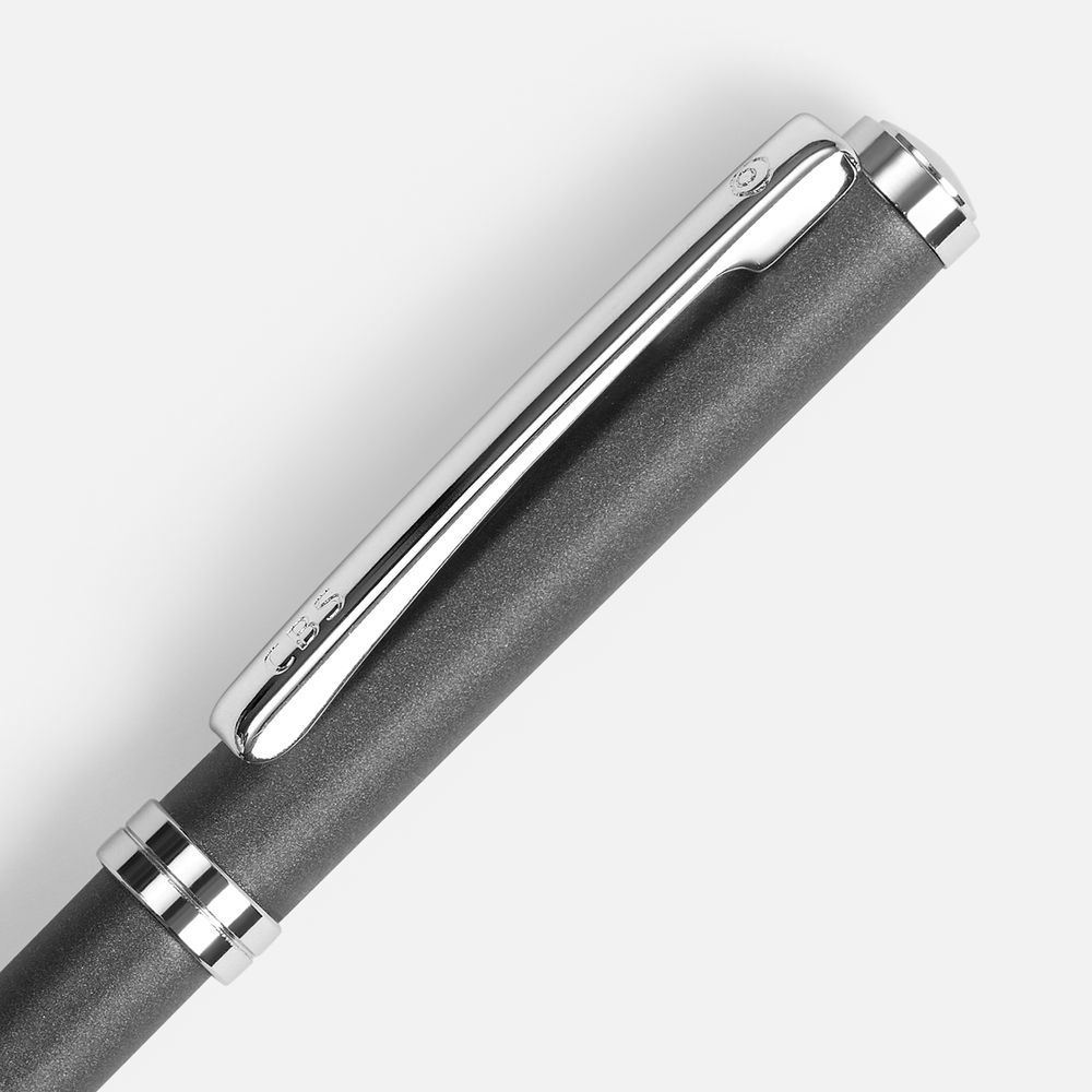 Ручка шариковая Delgado, серая-1