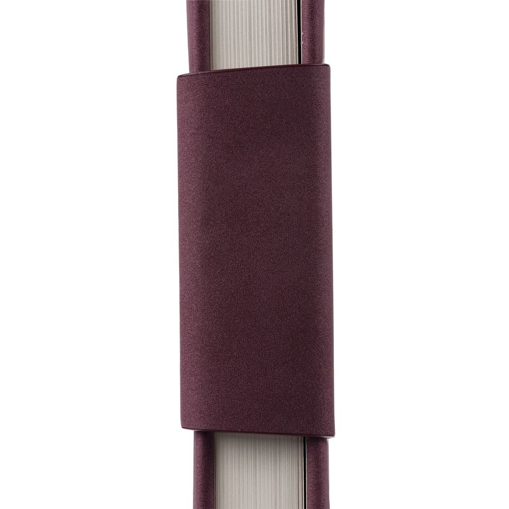 Ежедневник Capital, недатированный, бордовый-2