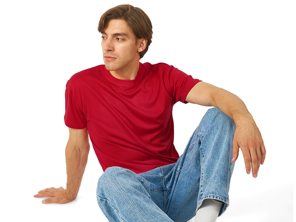 Футболка спортивная Verona мужская, красный-1