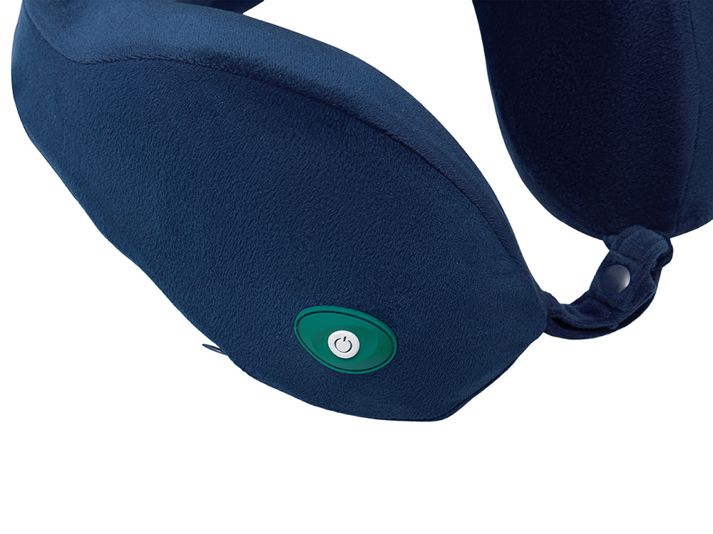 Подушка для путешествий массажная Travel Blue Massage Tranquility Pillow (217), цвет темно-синий-2