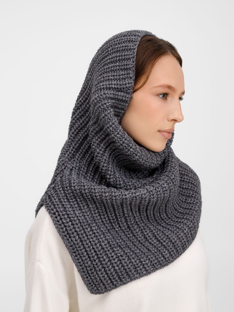 Снуд Softino, серый меланж-0