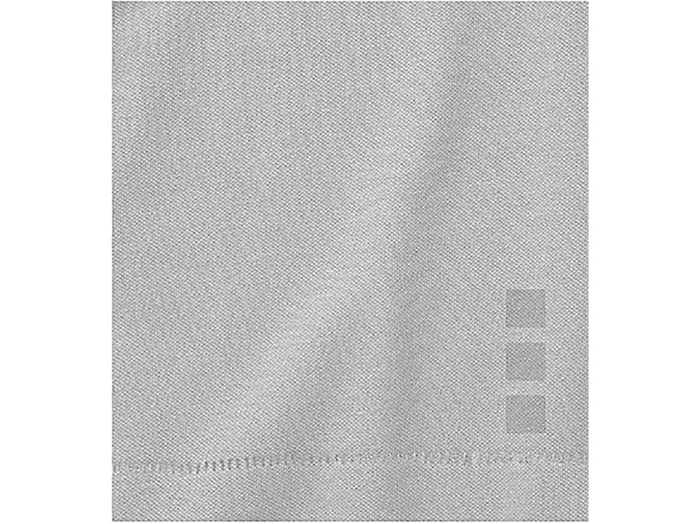 Calgary женская футболка-поло с коротким рукавом, серый меланж-2