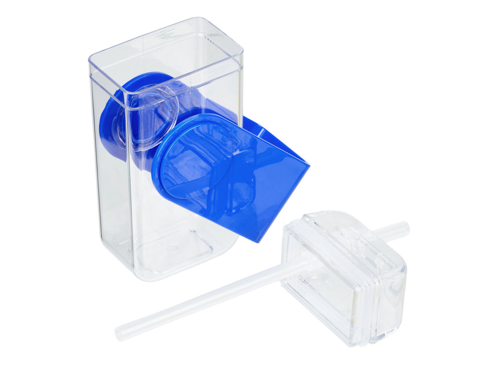 Бутылка для воды JUICY DRINK BOX, синий-3