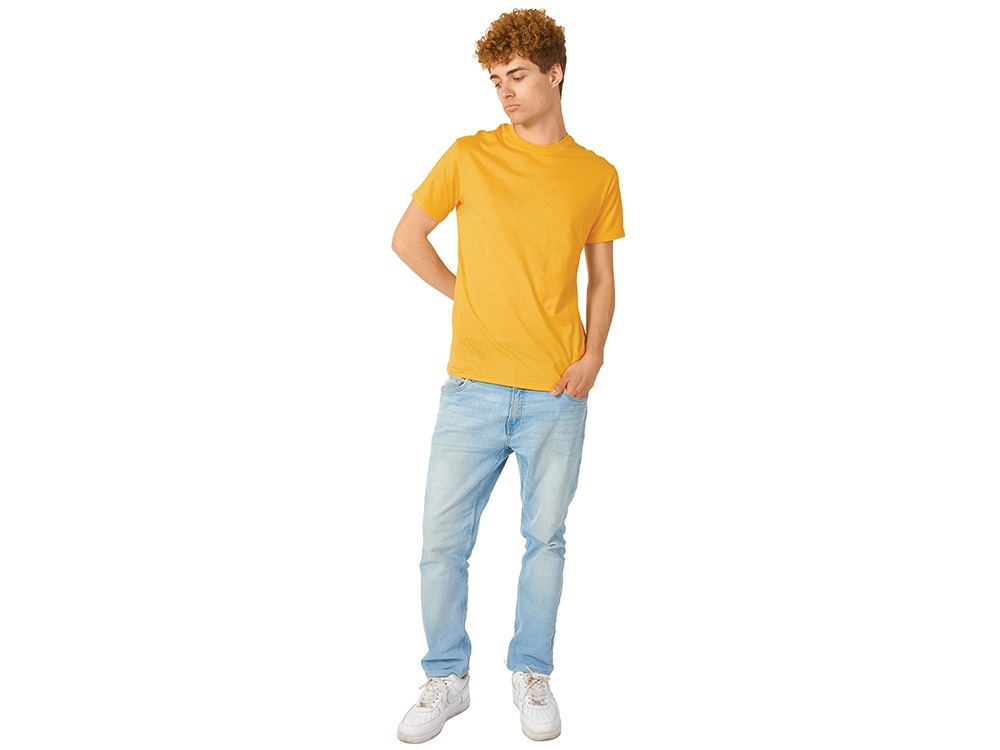 Футболка Super club мужская, золотисто-желтый-3