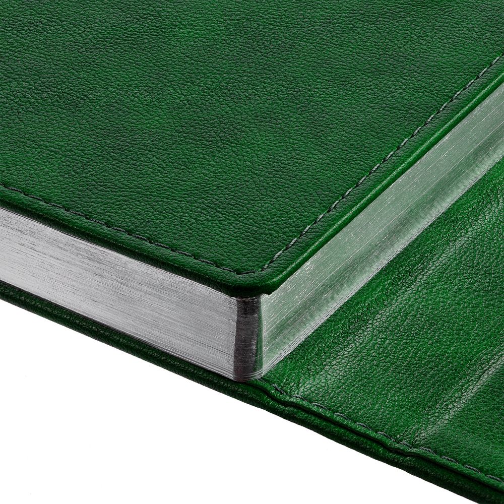 Ежедневник Flap на заказ, недатированный, зеленый-5