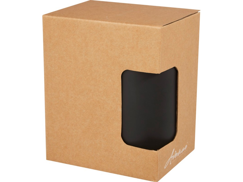 Керамическая кружка Perk объемом 480 мл, черный-4