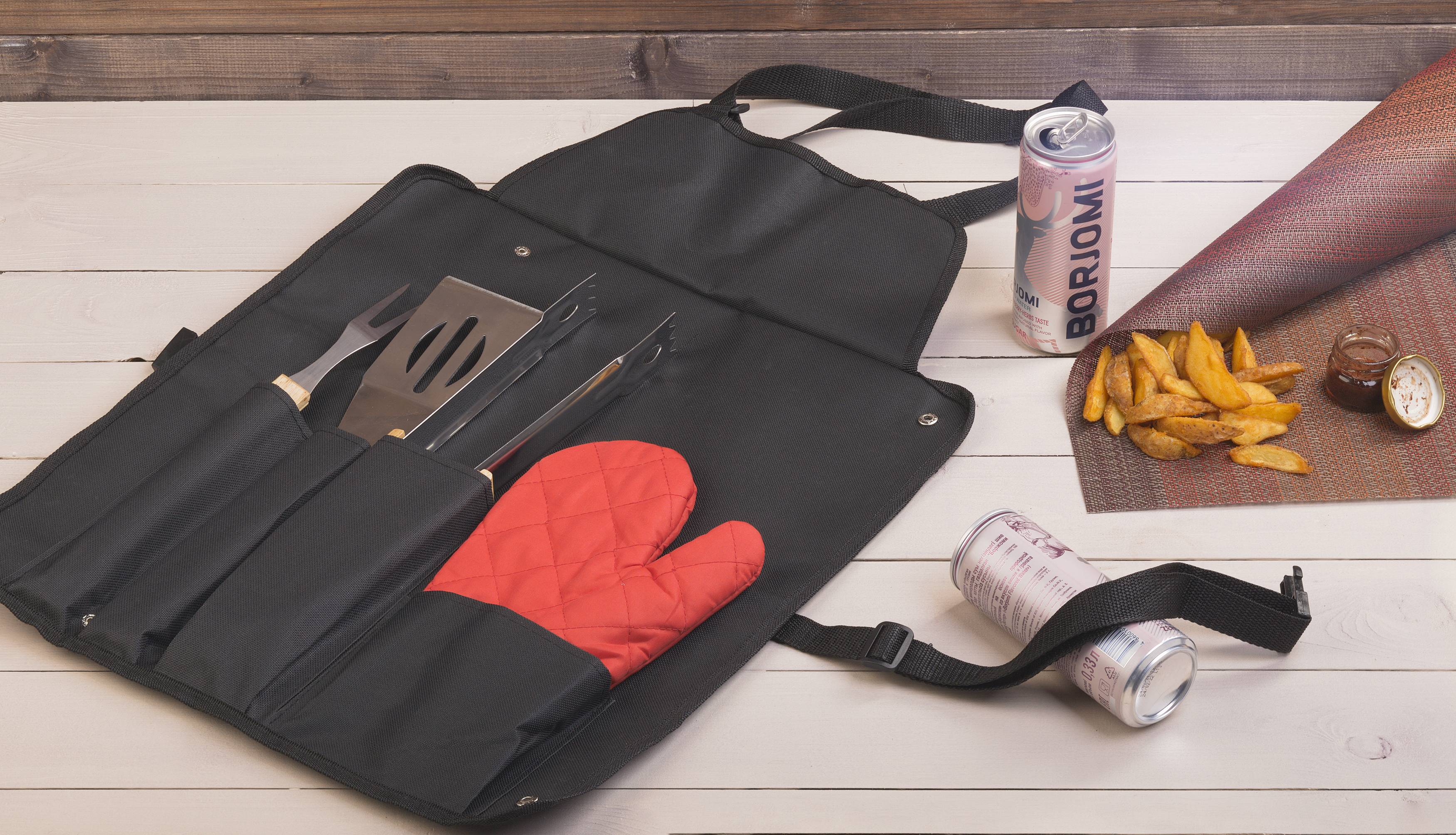 Органайзер с приборами для барбекю "Шеф-повар"-1