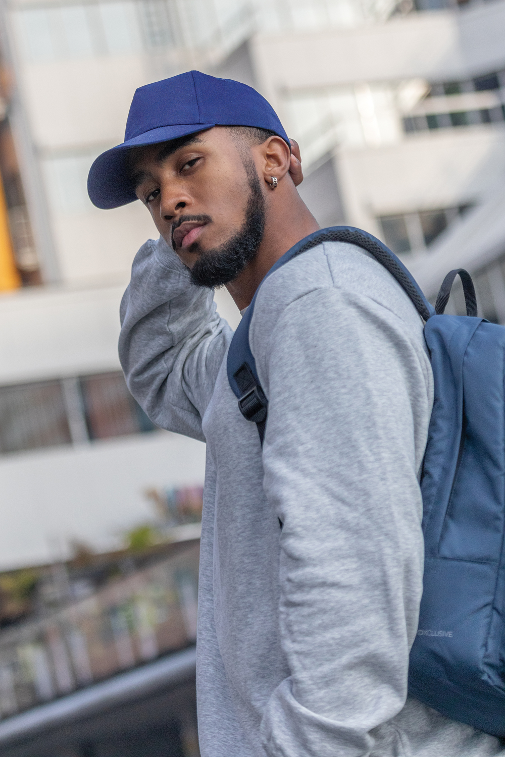 Бейсболка Impact из переработанного хлопка AWARE™, 5 клиньев, 190 г/м2-10