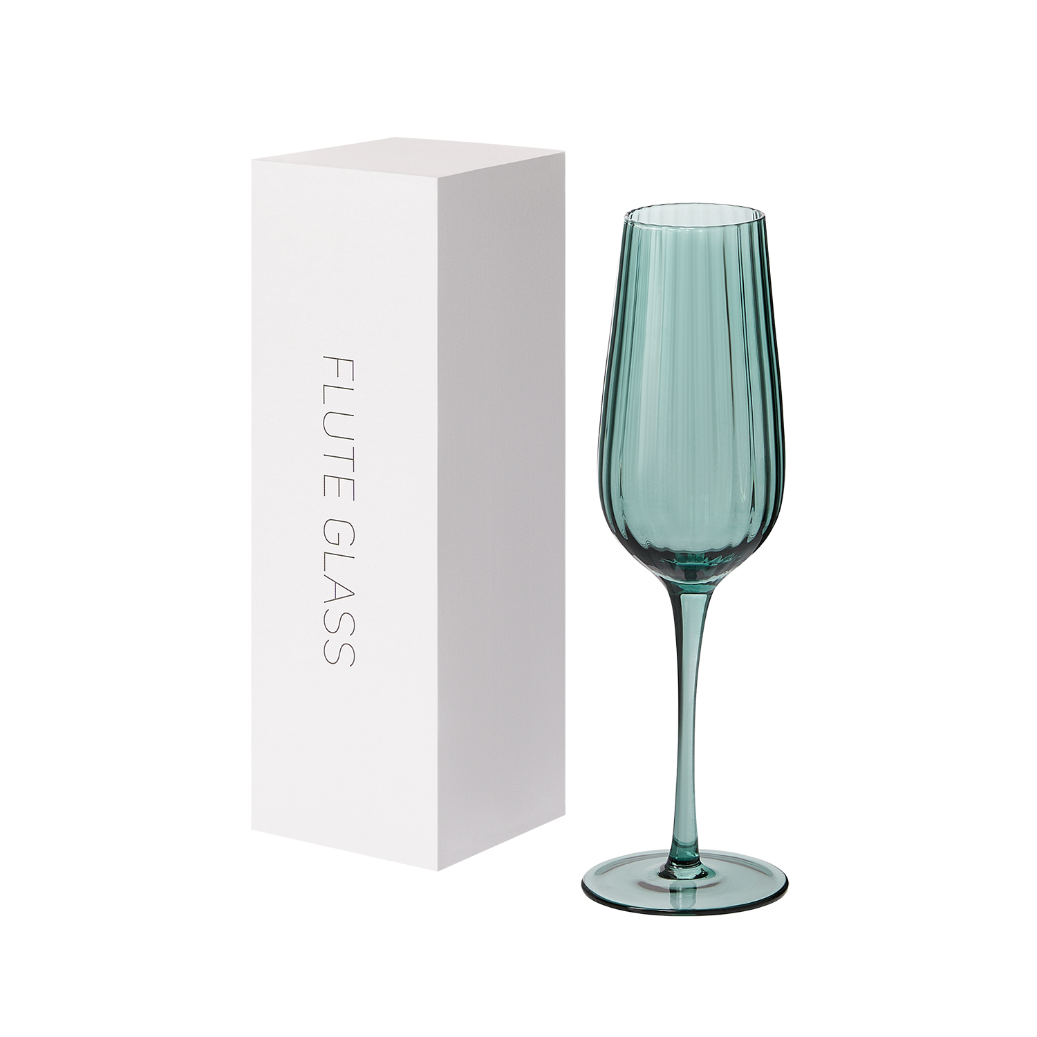 Бокал для шампанского Capri, зеленый-10