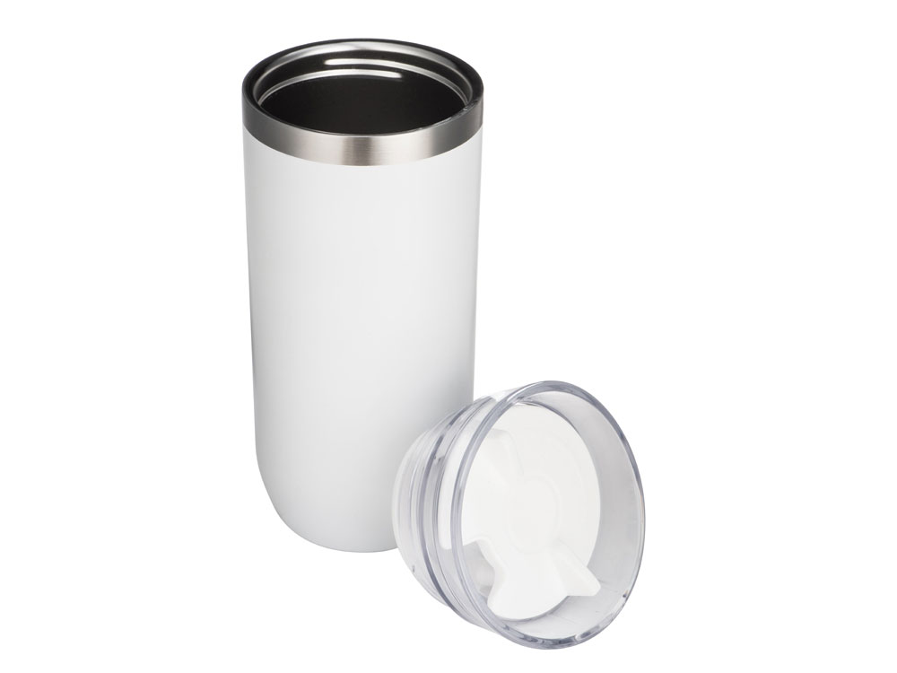 Вакуумный термостакан Volcano, 450 мл, белый-2