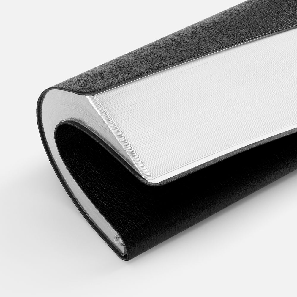 Ежедневник Petrus, недатированный, черный с серебром-4