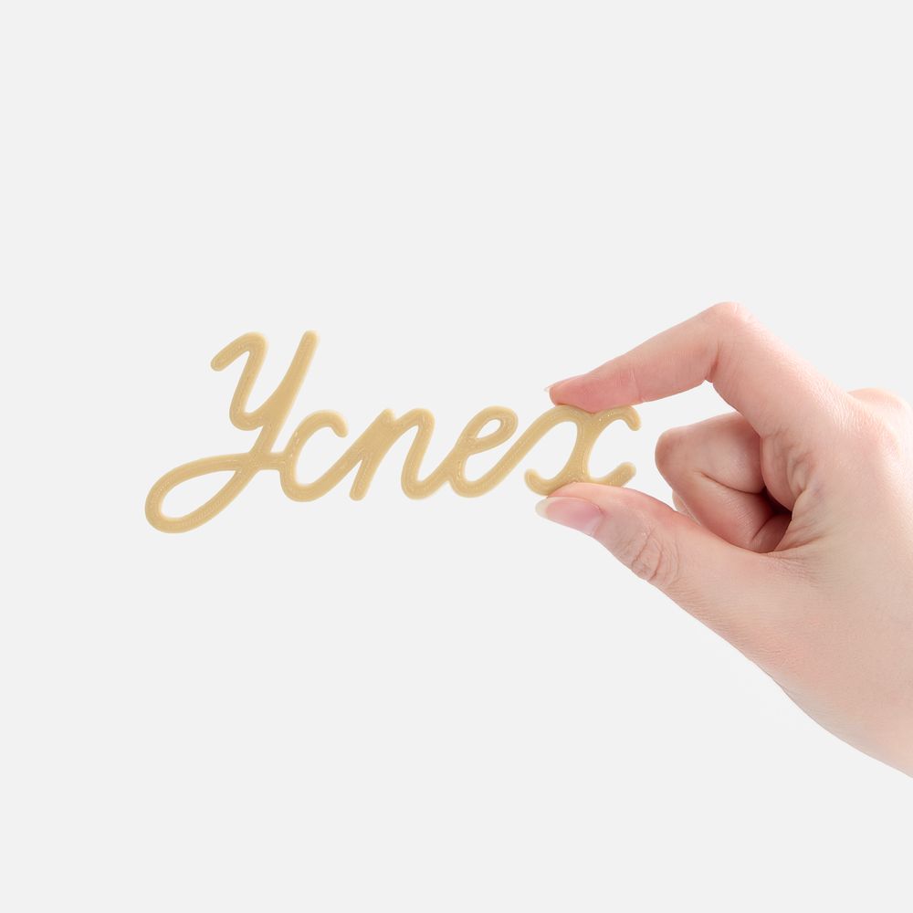 Подвеска Word, 3D-печать на заказ, успех-2