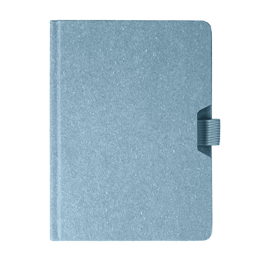 Блокнот MEMO, размер 130х170 мм, синий, блок в клетку, синий-1