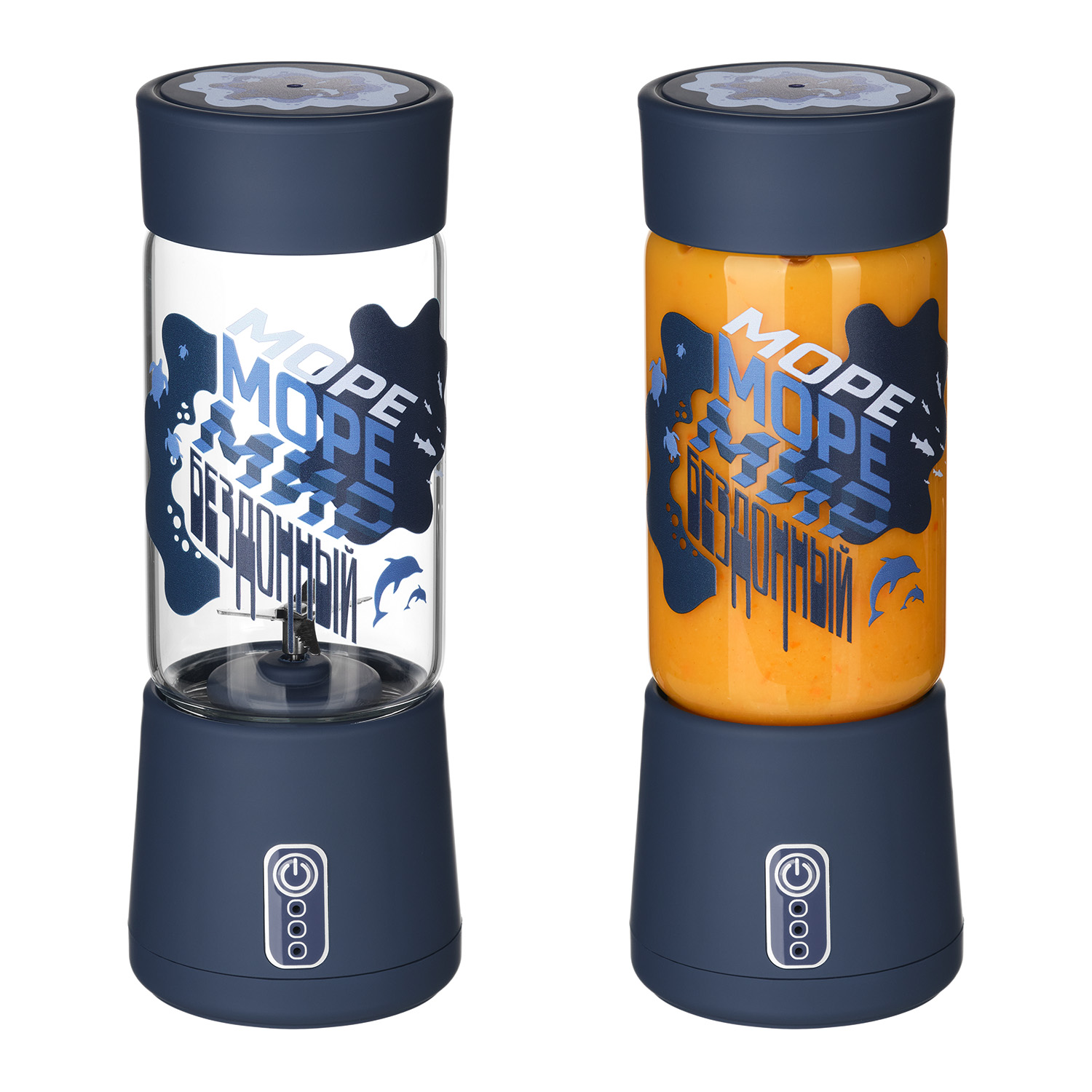 Блендер портативный Felice, синий-11