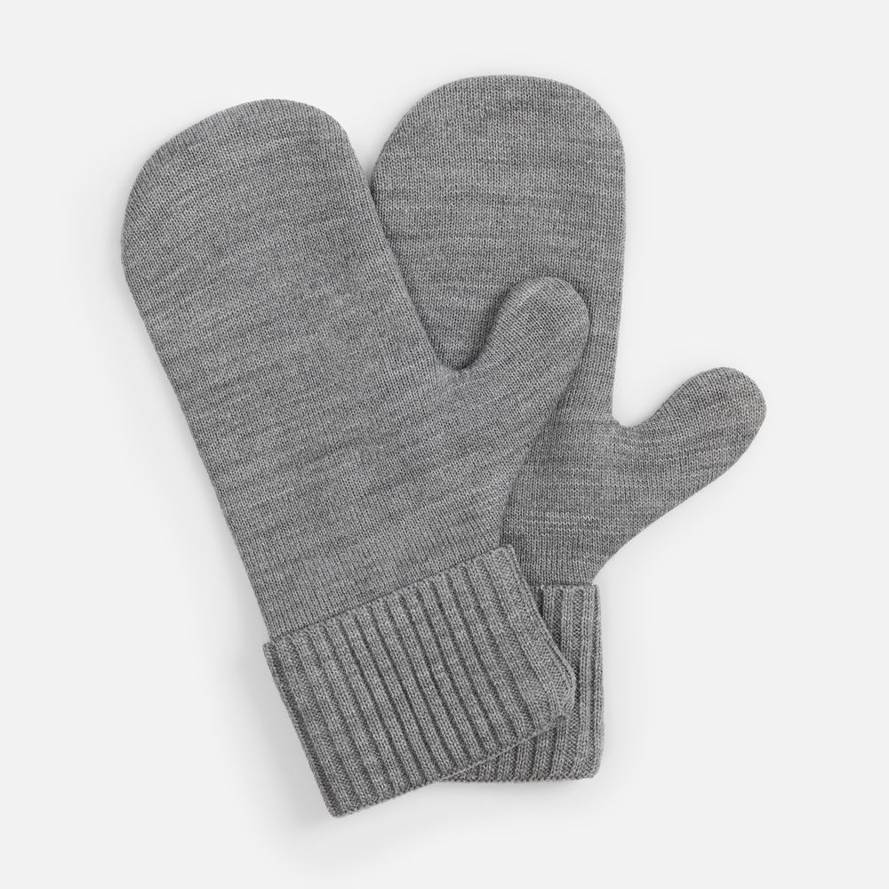Варежки Yong, серые-0