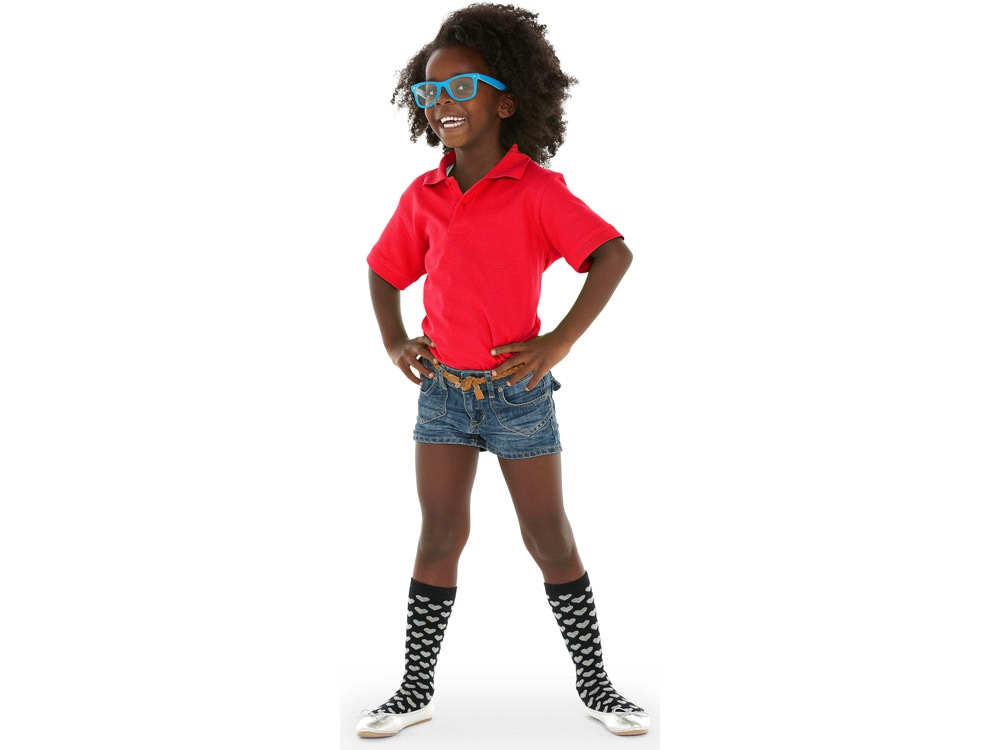 Рубашка поло Boston детская, красный-1