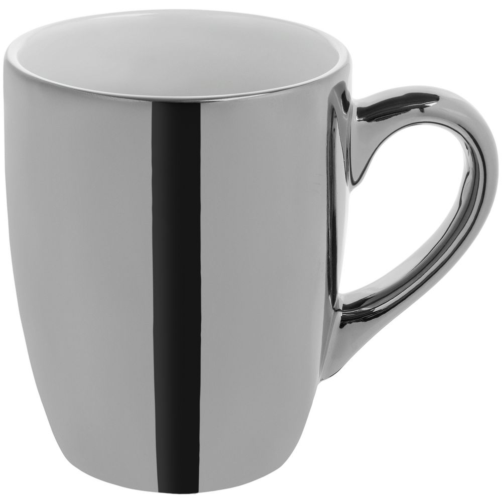 Кружка Lacerta, серебристая-0