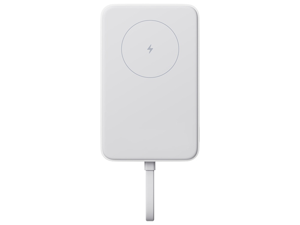 Внешний аккумулятор с кабелем Xiaomi 33W Magnetic Power Bank 10000mAh (Integrated Cable) White-1