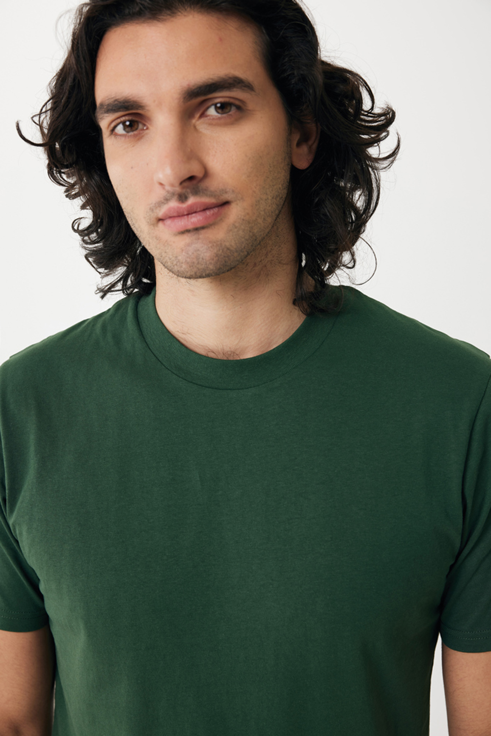 Футболка Iqoniq Sierra из переработанного хлопка, унисекс, 160 г/м²-8