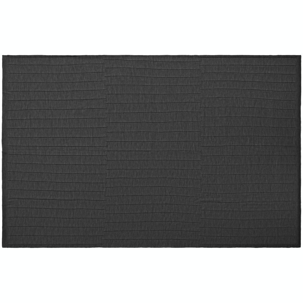 Плед Bambolay, темно-серый меланж-4