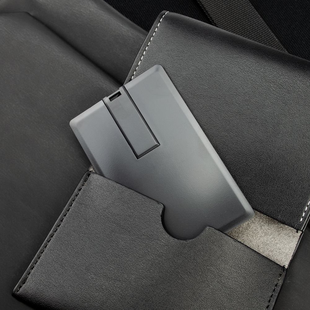 Флешка Card, 8 Гб, черная-3