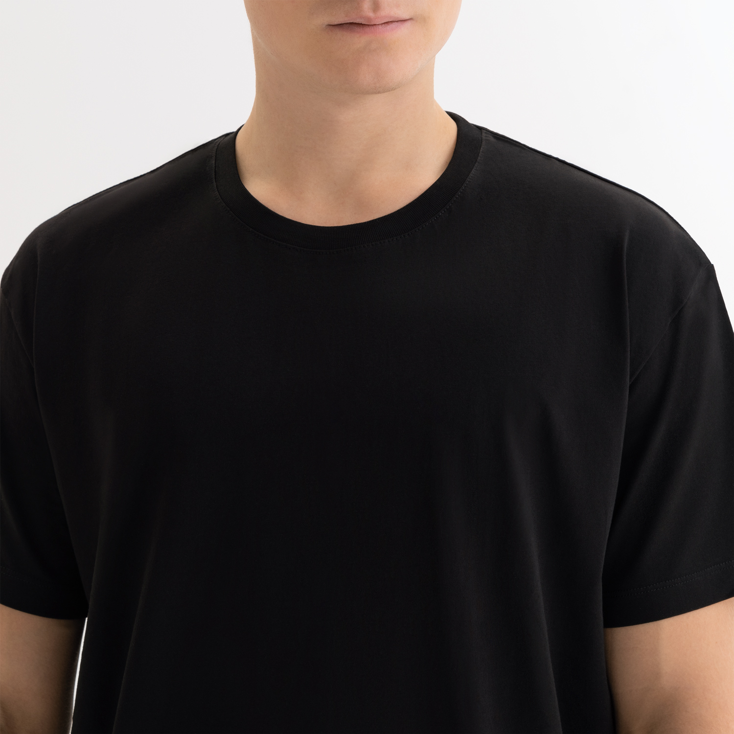 Футболка унисекс KRIS, 150 гр., черная-4