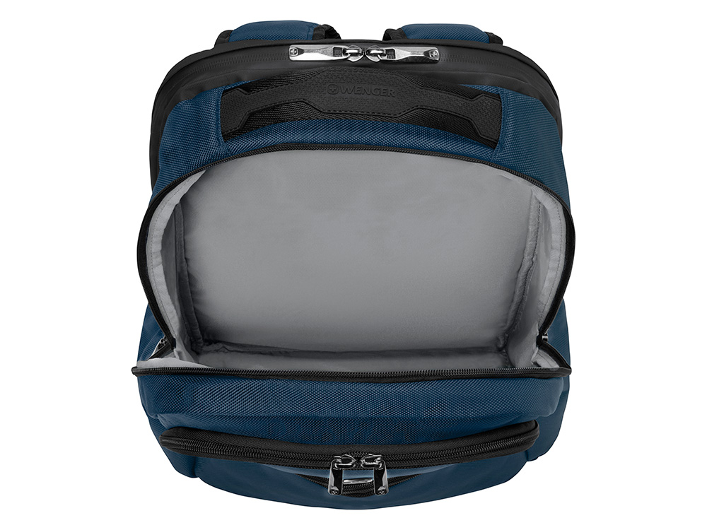 Рюкзак WENGER XE Resist 16, синий, переработанный ПЭТ/Полиэстер, 30х20х44 см, 23 л.-4