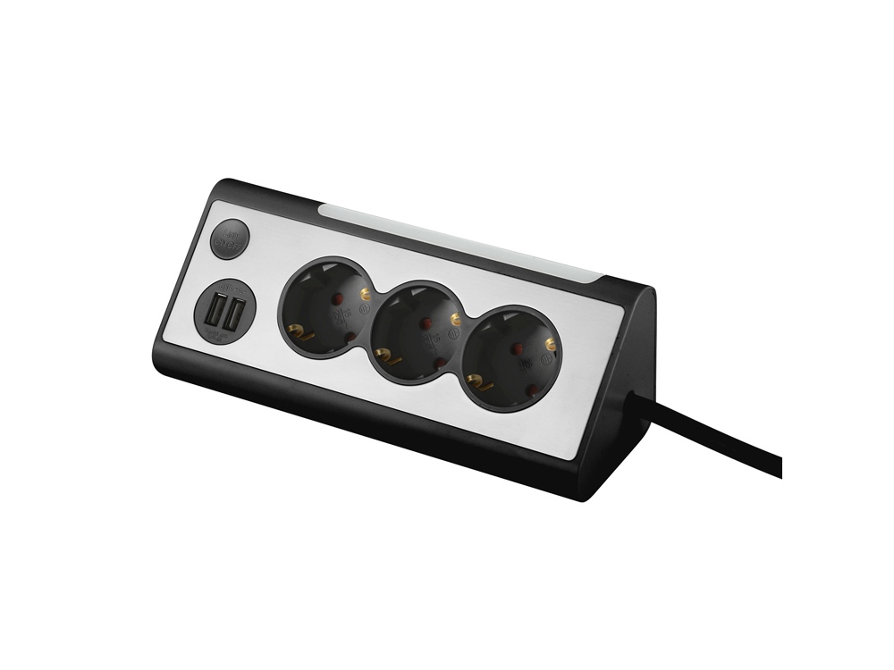 Сетевой фильтр Rombica NEO TRINITY - Black-0