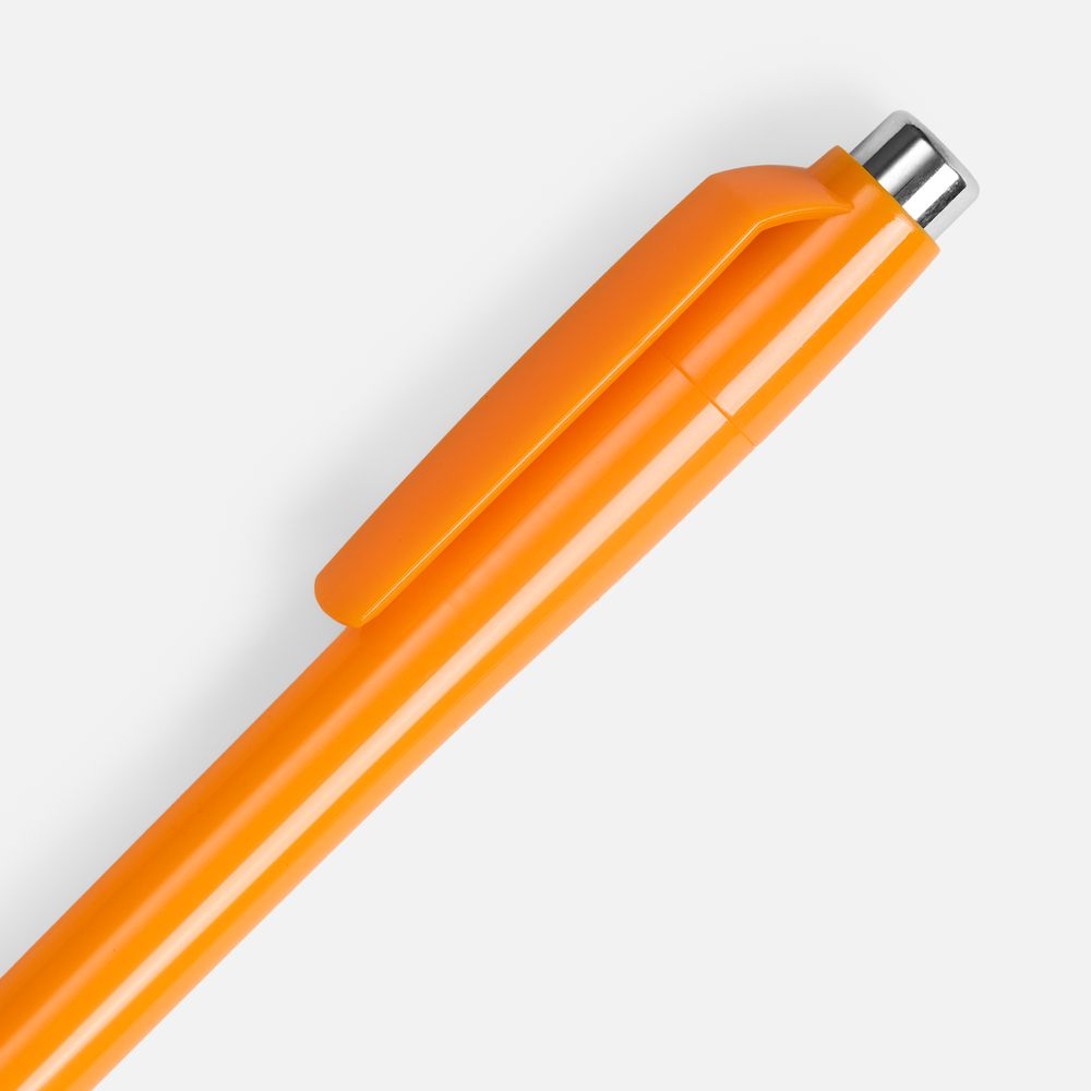 Ручка шариковая Klippa, оранжевая-3