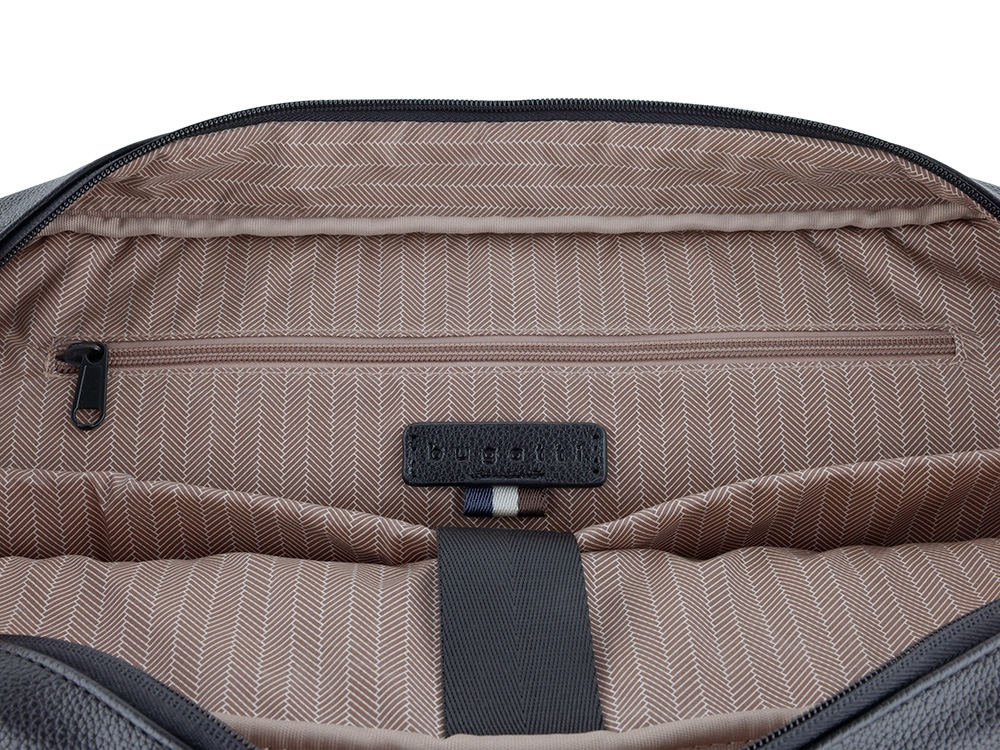 Портфель мужской BUGATTI РИКО | RICO, черный, полиуретан, 40 x 10 x 28,5 см-5