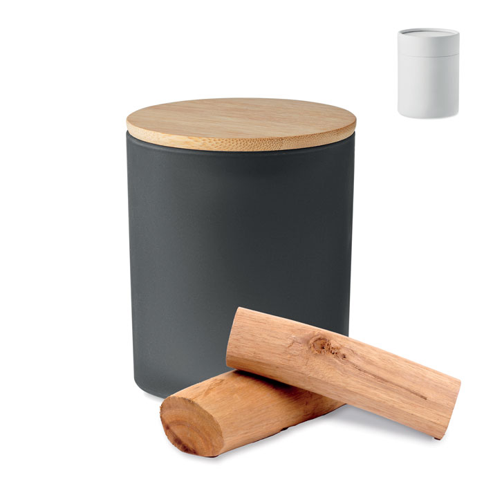 Арома свеча, черный-0