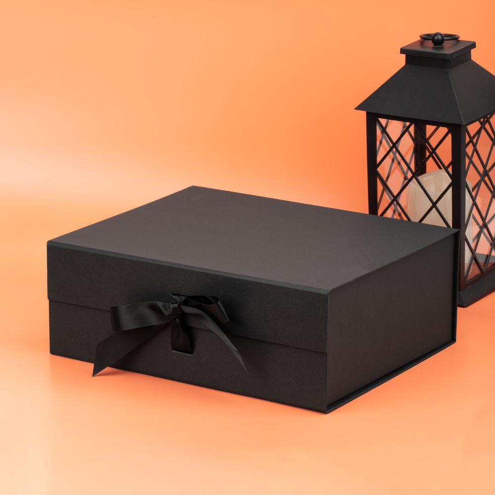 Коробка складная Rusetti, L, черная-2