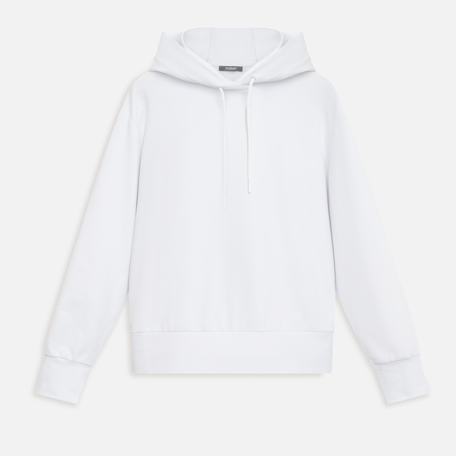 Худи с капюшоном, унисекс Алекс (Alex) белый-9