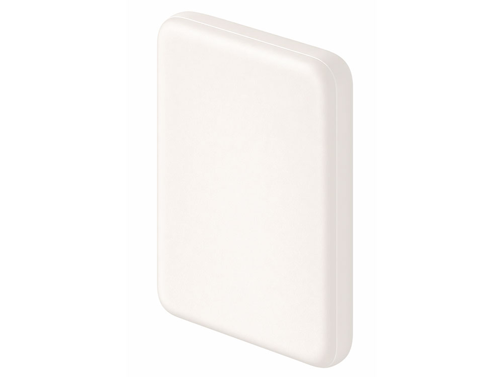 Магнитный внешний беспроводной аккумулятор Polarix, QC/PD, 10000 мАч, слоновая кость-1