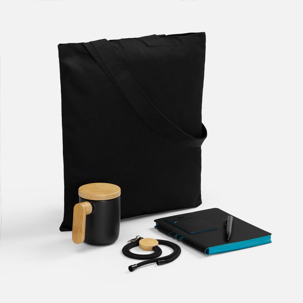 Набор Trait Office, черный с бирюзовым-0