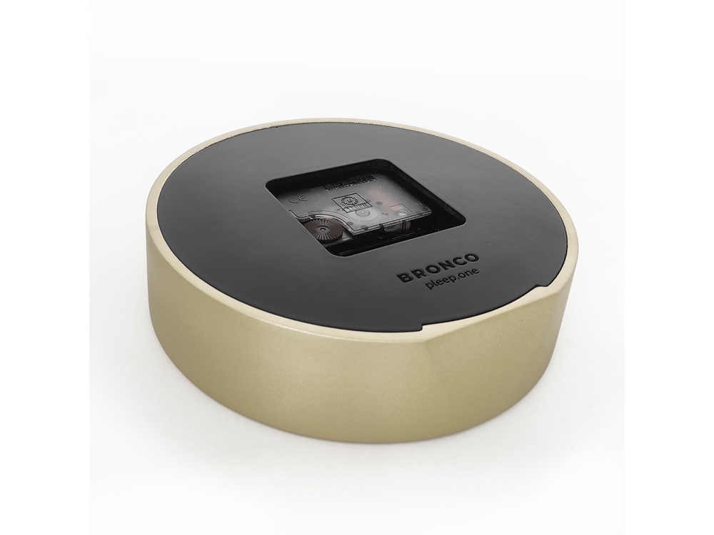 Часы настольные Sarah XXS, золотистые-4