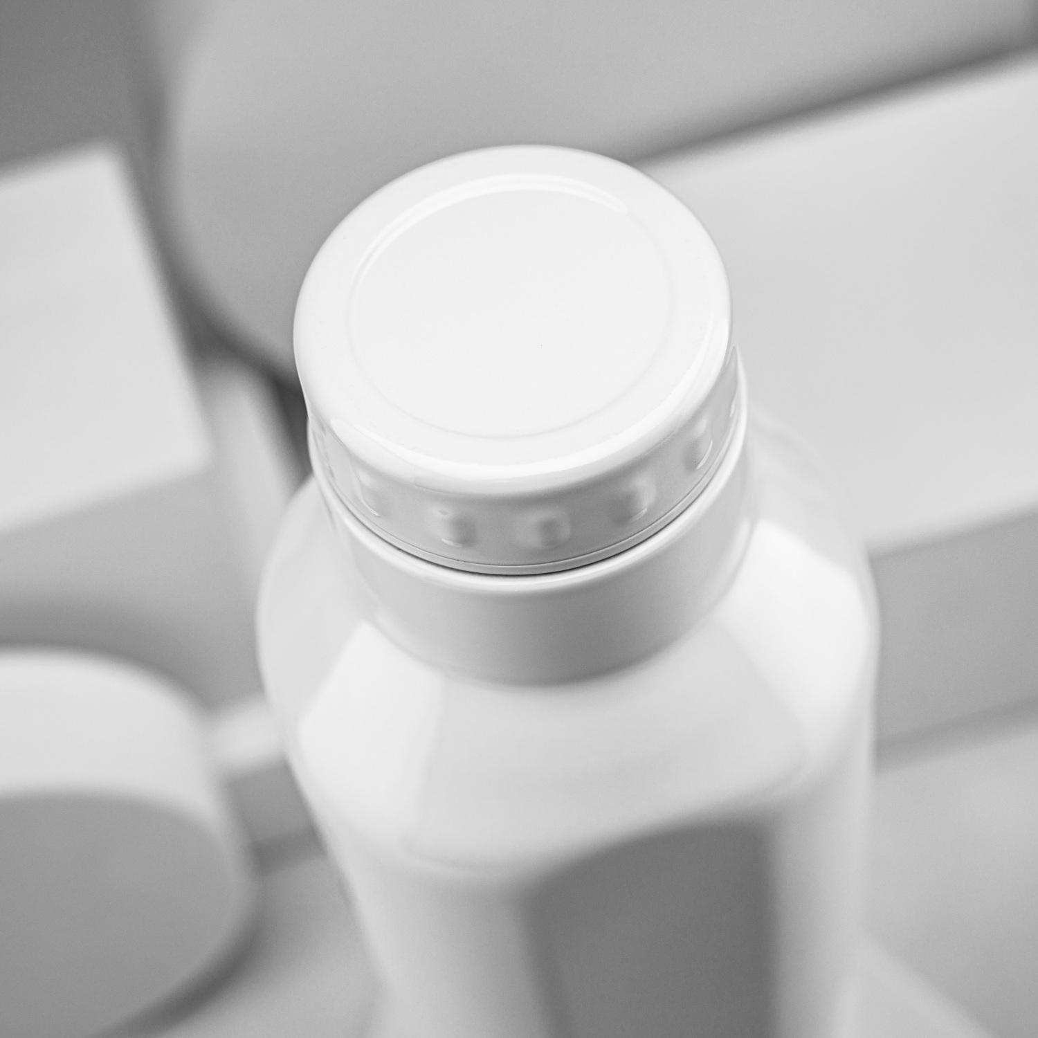 Термобутылка для напитков E-shape (белый)-5