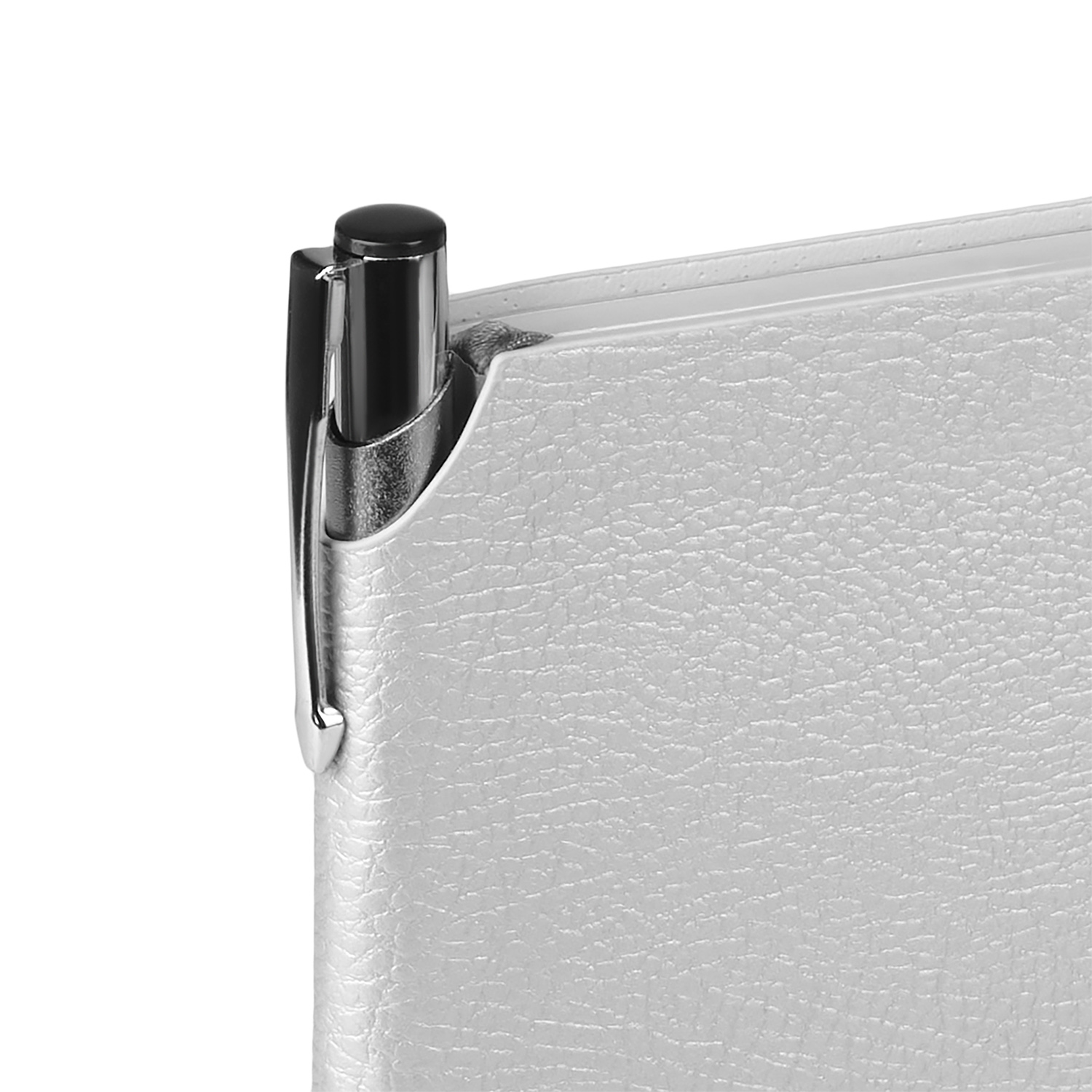 Ежедневник Молто (Molto) недатированный, серебряный (без упаковки, без стикера)-7