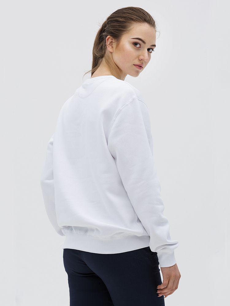 Толстовка унисекс Sully, белая-4