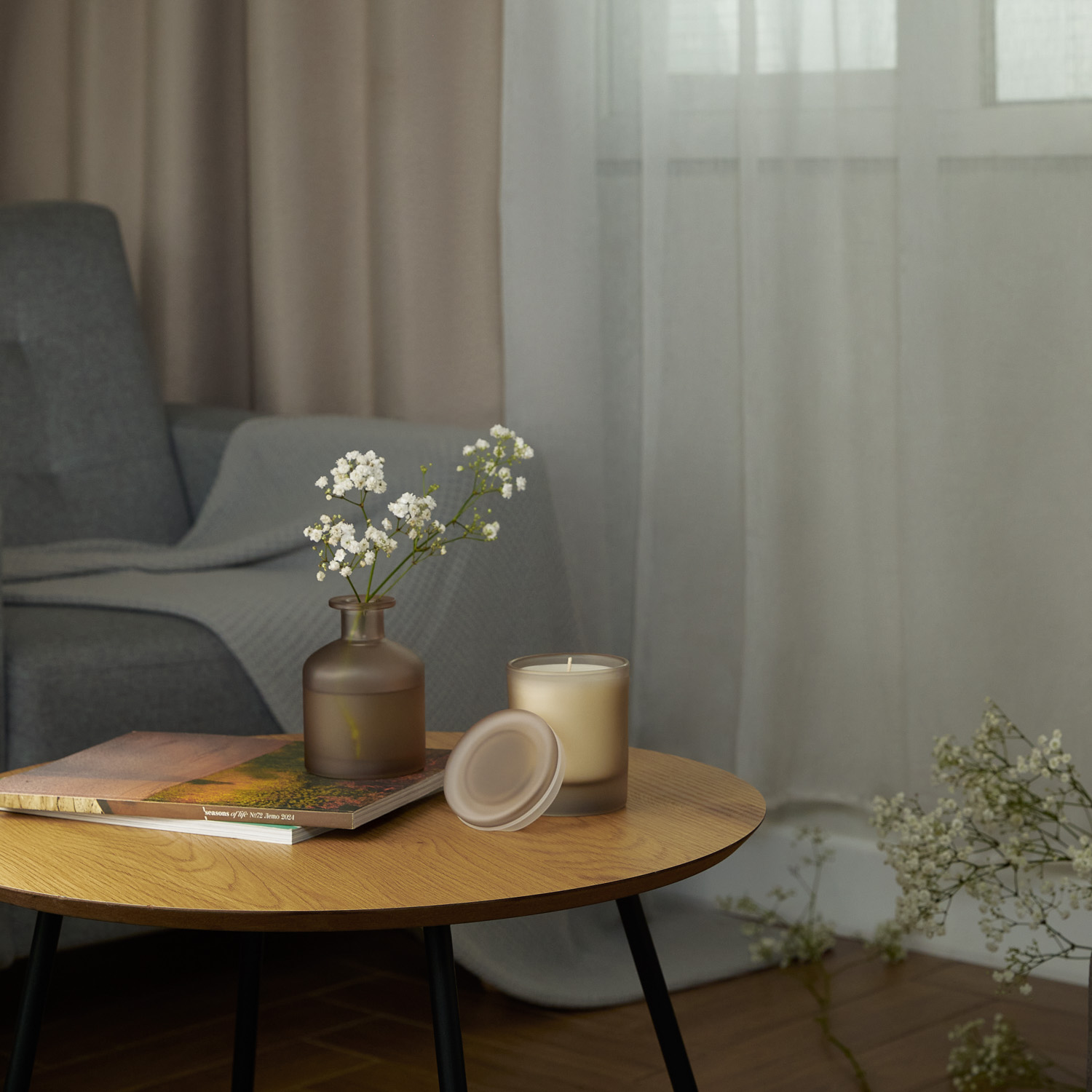 Диффузор ароматический Mizu, бежевый-8