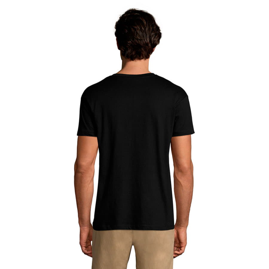 Футболка унисекс REGENT 150, черный-2