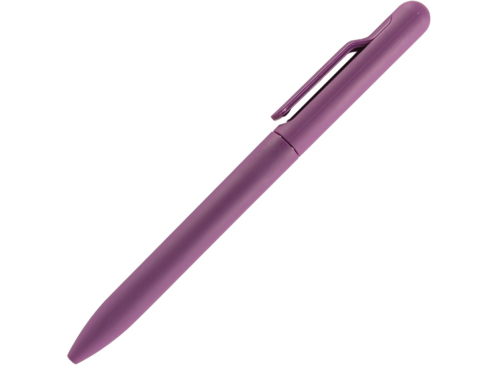 Ручка пластиковая шариковая FAMILY SOFIA, soft touch (Фиолетовый)-0