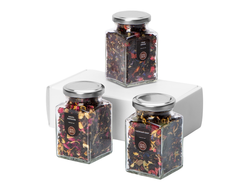 Набор подарочный с тремя видами черного чая Bouquet-0