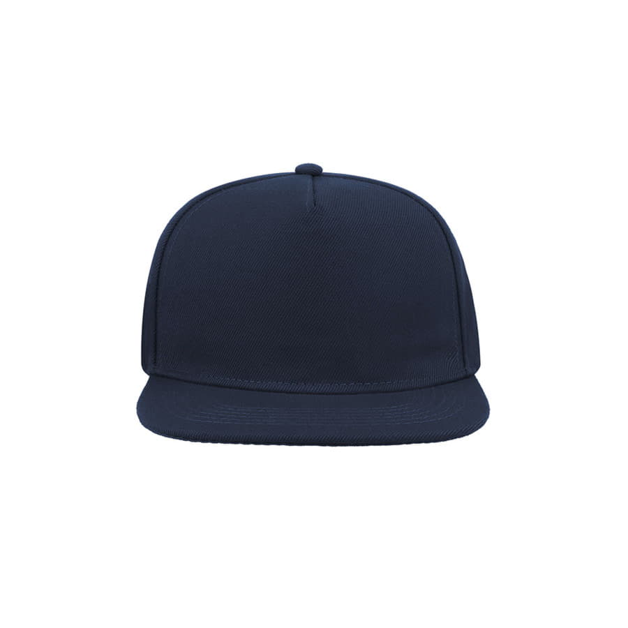 Бейсболка SNAP FIVE, 5 клиньев, пластиковая застежка, темно-синий-4