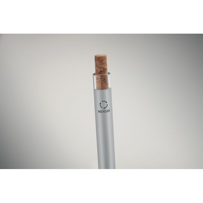 Ручка шариковая, тускло-серебряный-5