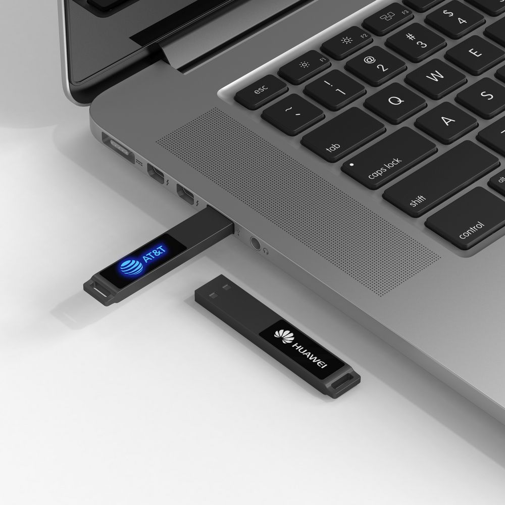 Флешка markBright Black с синей подсветкой, 32 Гб-3