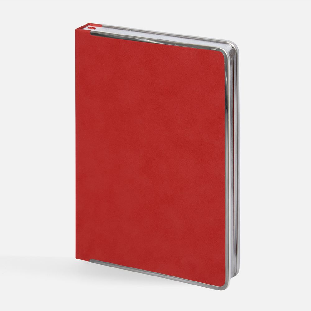 Ежедневник Metal Frame на заказ, датированный, красный-0